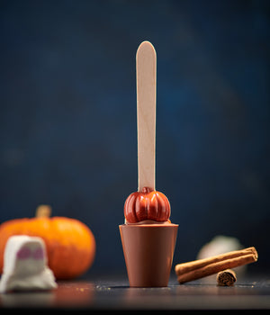 Pumpkin Spice Hot Chocolate Spoon