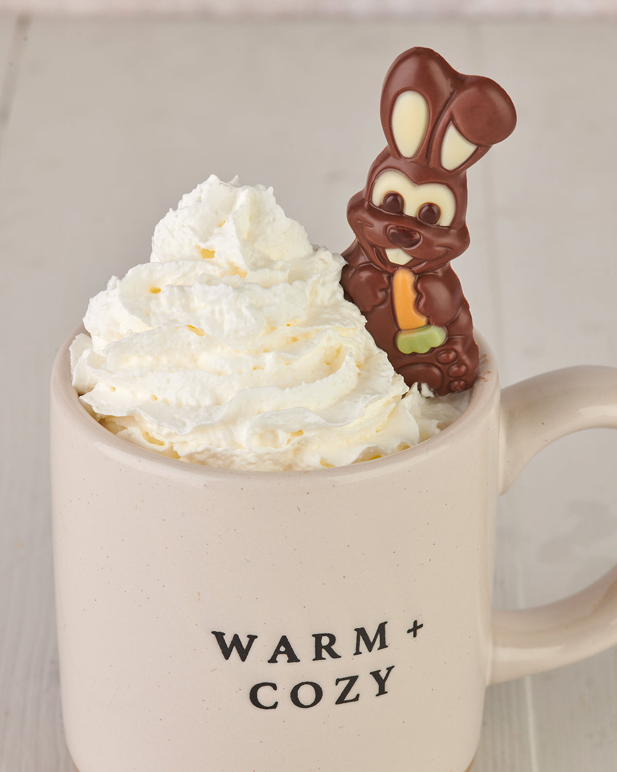 Caramel Bunny Hot Chocolate Spoon