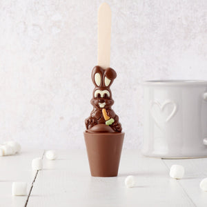 Easter Bunny Milk Chocolate Spoon